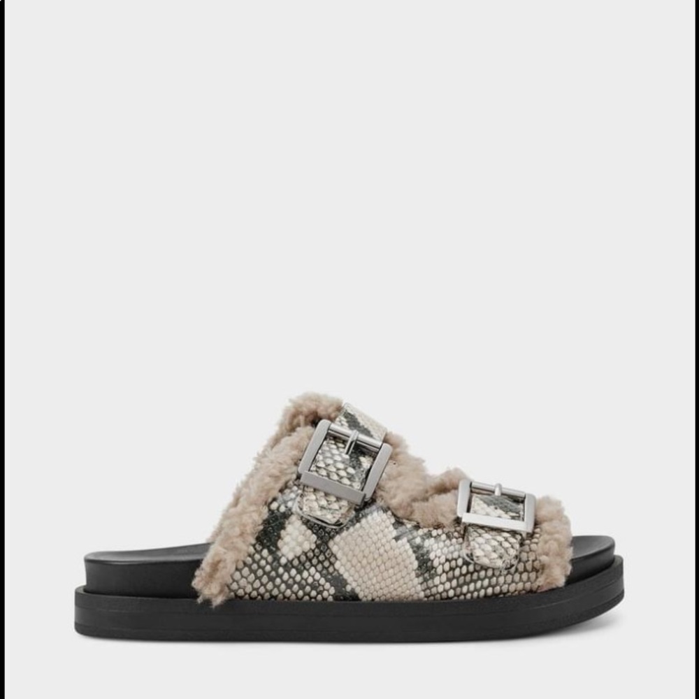 Brand new Aerosoles snakeskin sandals